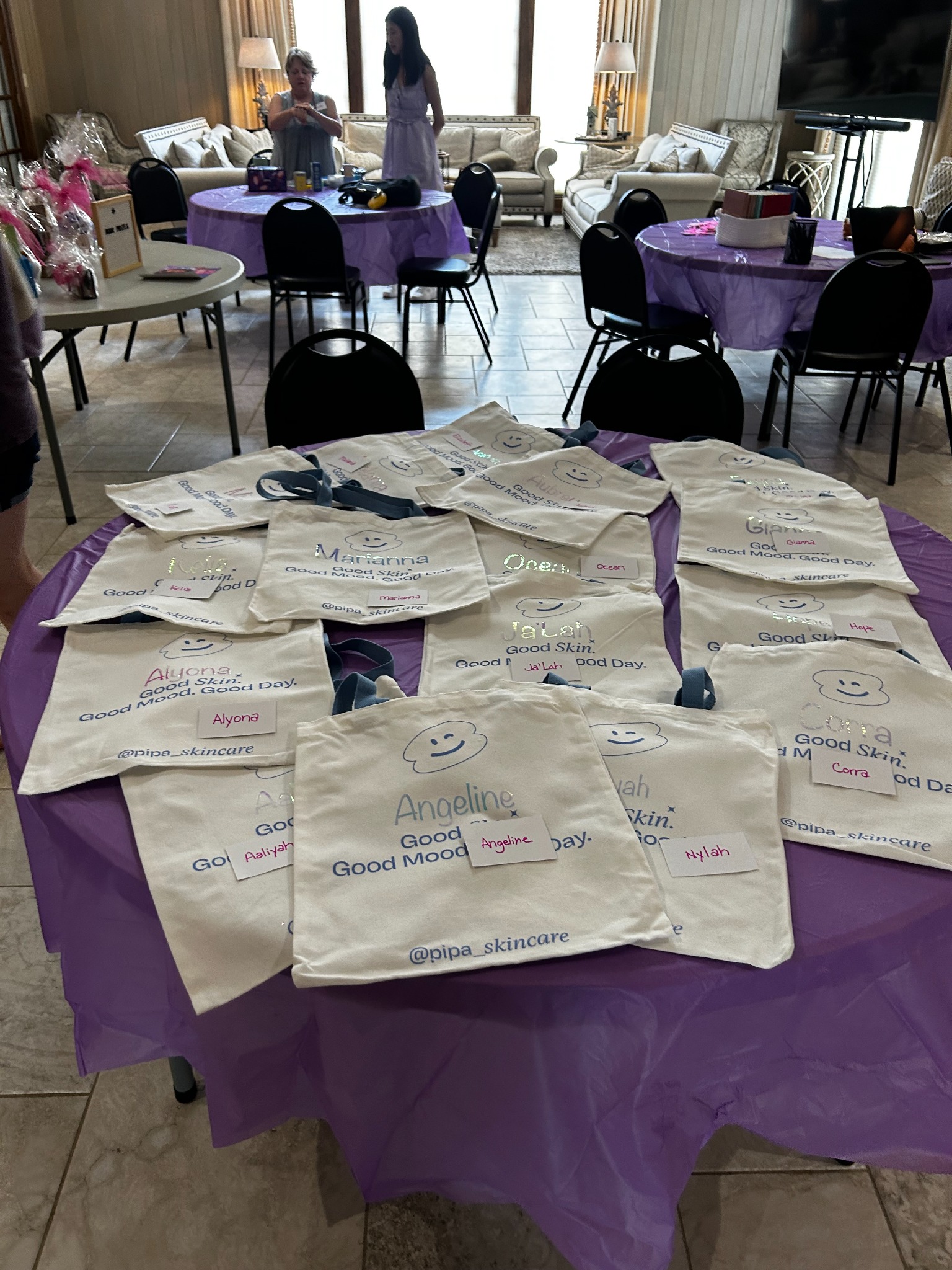 Personalized Glow and Grow Self-Esteem Kit bags